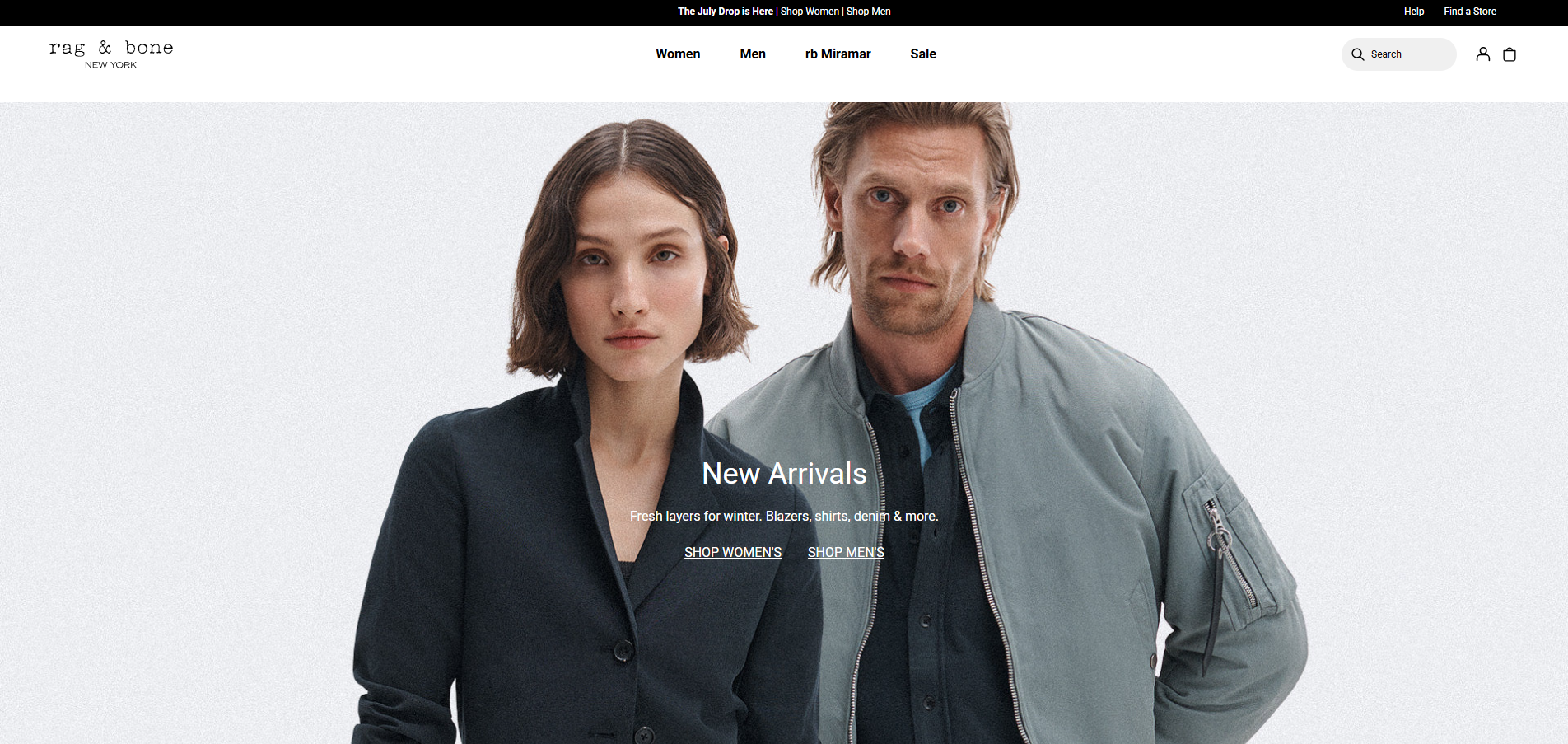 rag & bone Australia storefront